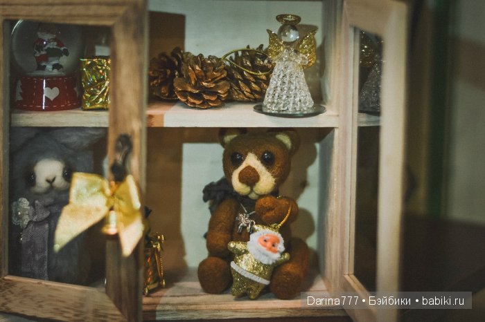 Кто в теремочке живет, или мой новогодний ShadowBox (фото 2)