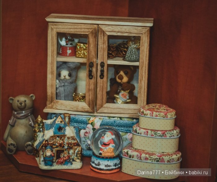 Кто в теремочке живет, или мой новогодний ShadowBox