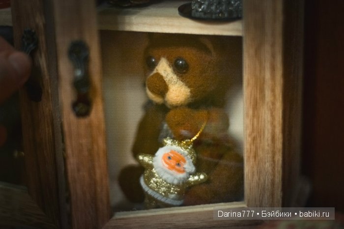 Кто в теремочке живет, или мой новогодний ShadowBox (фото 9)