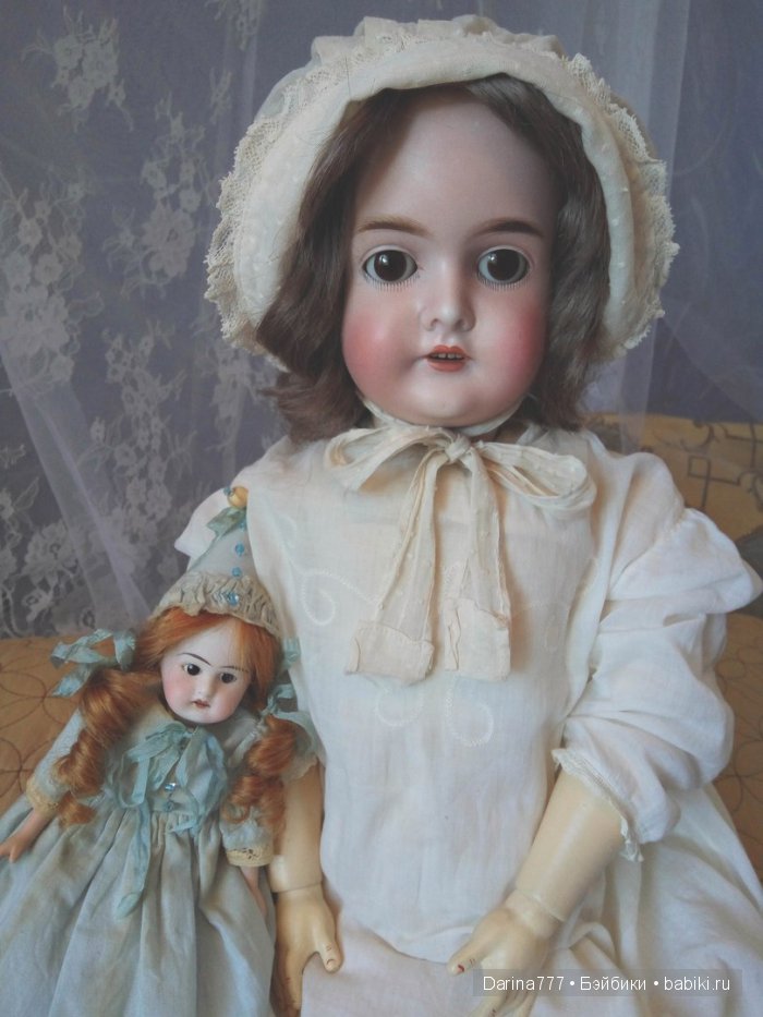 Неожиданный подарок — Антикварные куклы Armand Marseille (AM): молд 390 (фото 4)