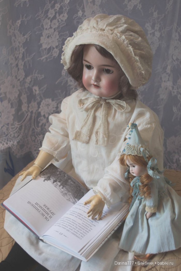 Неожиданный подарок — Антикварные куклы Armand Marseille (AM): молд 390 (фото 10)