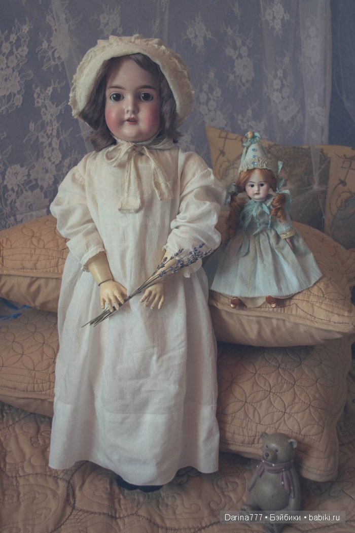 Неожиданный подарок — Антикварные куклы Armand Marseille (AM): молд 390 (фото 5)
