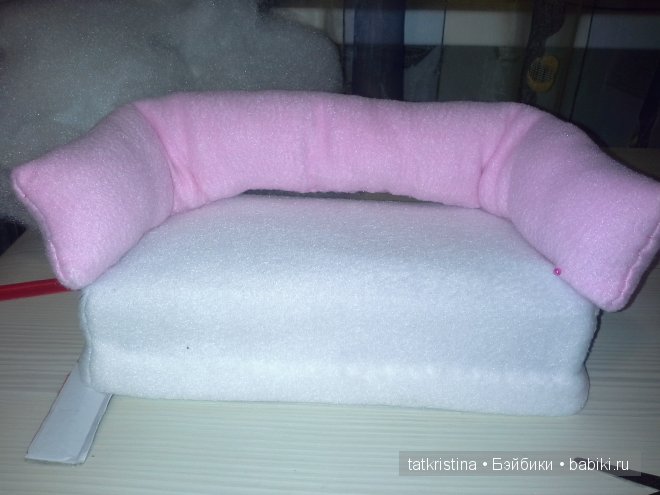 Мастер класс. Диванчик для кукол за 3 часа (фото 7)