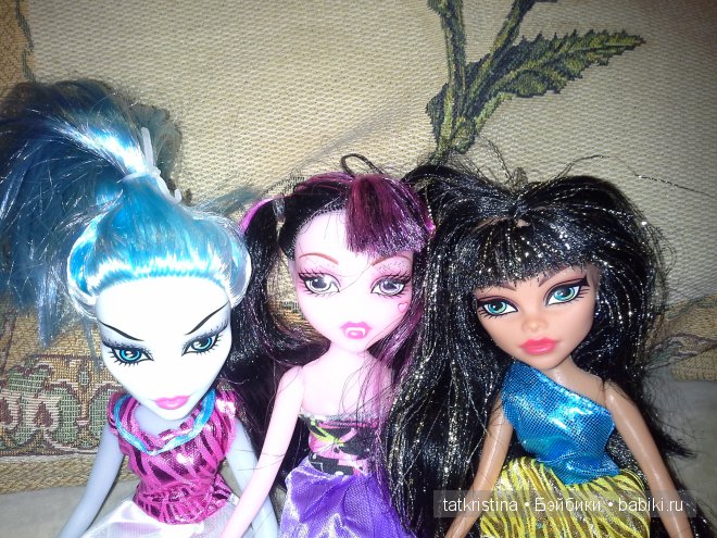 И опять Монстряшки — Куклы Monster High и Ever After High: G1