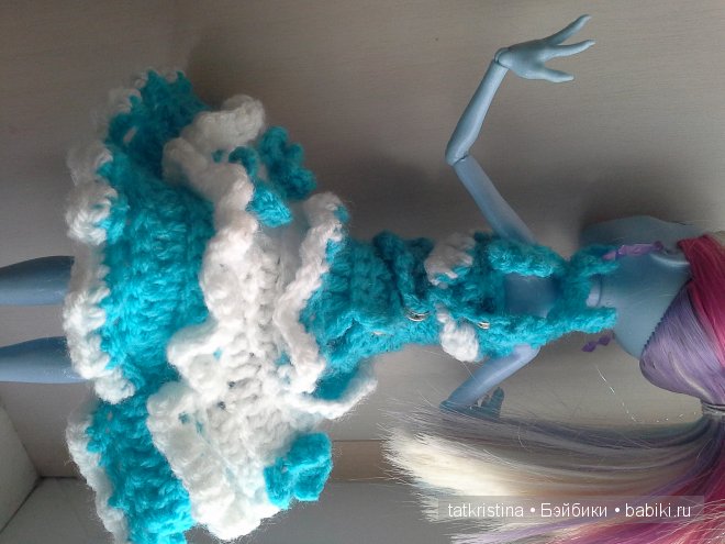 Этюд в голубом... Кукла Мостер Хай