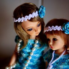 И просто кондрашка хватила пашу, когда он узнал, что еще я... ВЯЖУ!