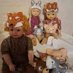Маски для кукол, двух размеров