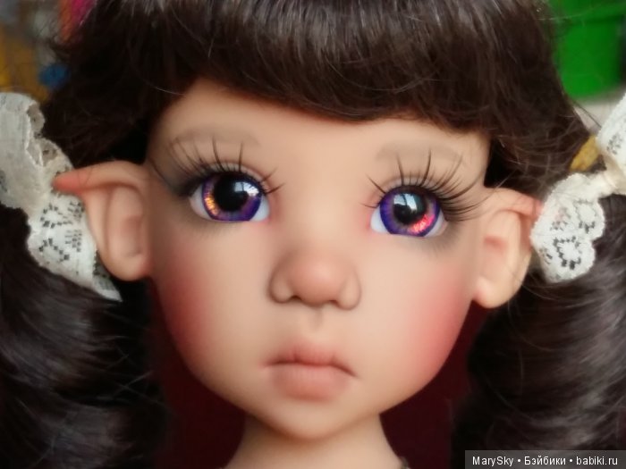 Распаковка и примерка глазок мастера ineska для прекрасной Мисси от Kaye Wiggs