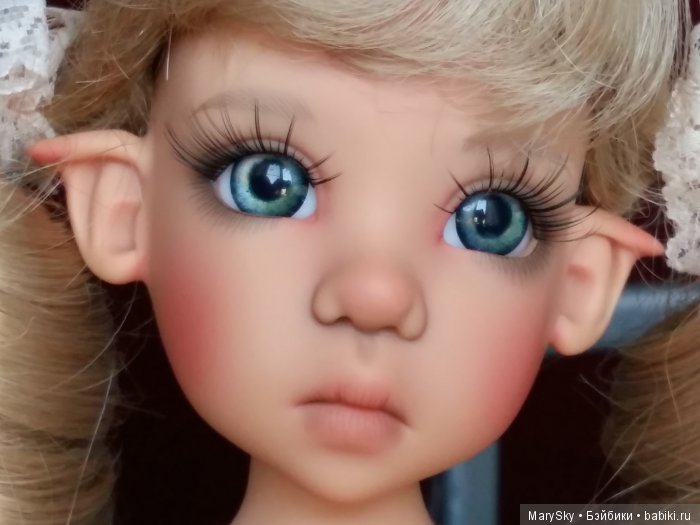 Распаковка и примерка глазок мастера ineska для прекрасной Мисси от Kaye Wiggs