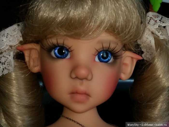 Распаковка и примерка глазок мастера ineska для прекрасной Мисси от Kaye Wiggs