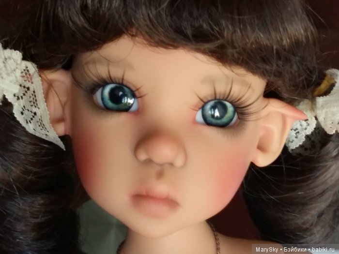 Распаковка и примерка глазок мастера ineska для прекрасной Мисси от Kaye Wiggs