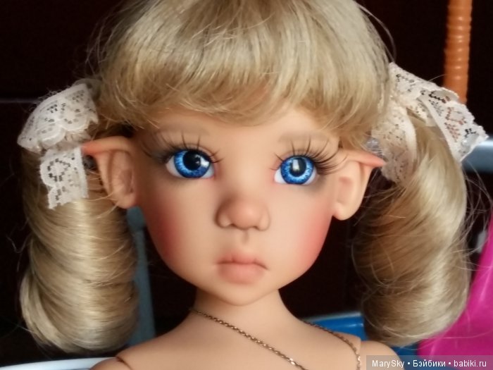 Распаковка и примерка глазок мастера ineska для прекрасной Мисси от Kaye Wiggs