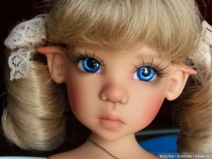 Распаковка и примерка глазок мастера ineska для прекрасной Мисси от Kaye Wiggs