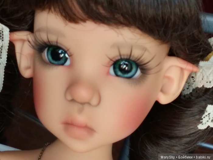 Распаковка и примерка глазок мастера ineska для прекрасной Мисси от Kaye Wiggs