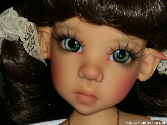 Распаковка и примерка глазок мастера ineska для прекрасной Мисси от Kaye Wiggs