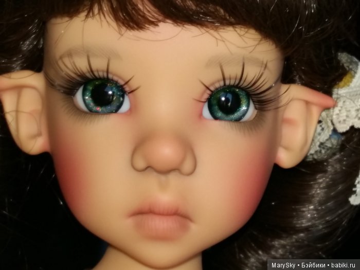 Распаковка и примерка глазок мастера ineska для прекрасной Мисси от Kaye Wiggs