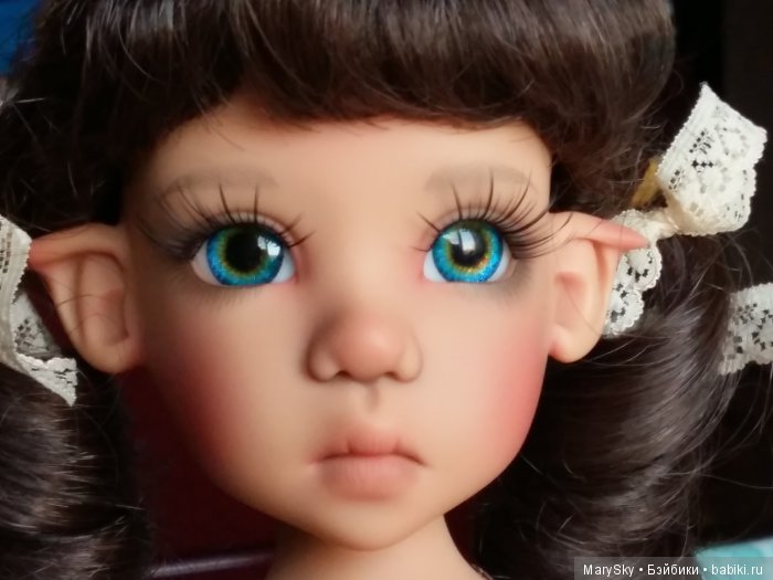 Распаковка и примерка глазок мастера ineska для прекрасной Мисси от Kaye Wiggs