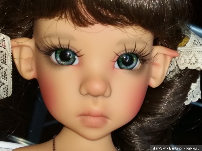 Распаковка и примерка глазок мастера ineska для прекрасной Мисси от Kaye Wiggs