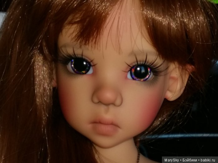 Распаковка и примерка глазок мастера ineska для прекрасной Мисси от Kaye Wiggs