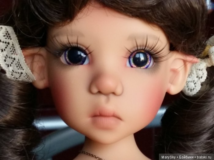 Распаковка и примерка глазок мастера ineska для прекрасной Мисси от Kaye Wiggs