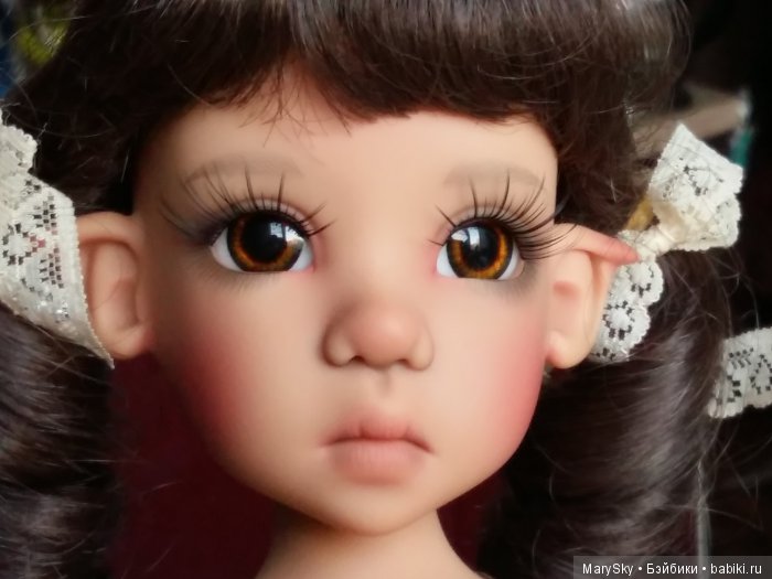 Распаковка и примерка глазок мастера ineska для прекрасной Мисси от Kaye Wiggs (фото 8)