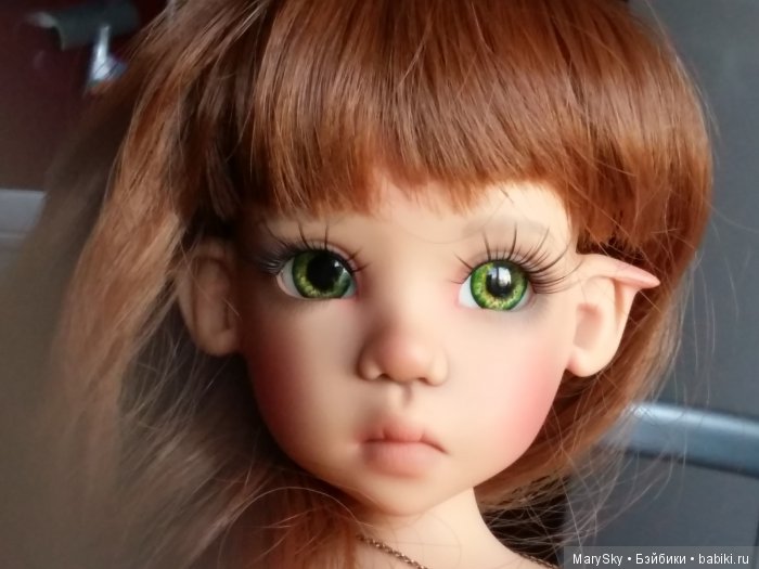 Распаковка и примерка глазок мастера ineska для прекрасной Мисси от Kaye Wiggs