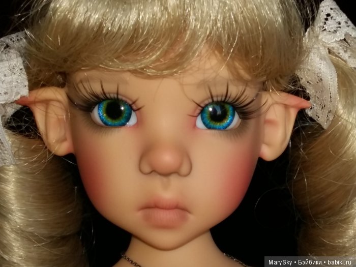 Распаковка и примерка глазок мастера ineska для прекрасной Мисси от Kaye Wiggs