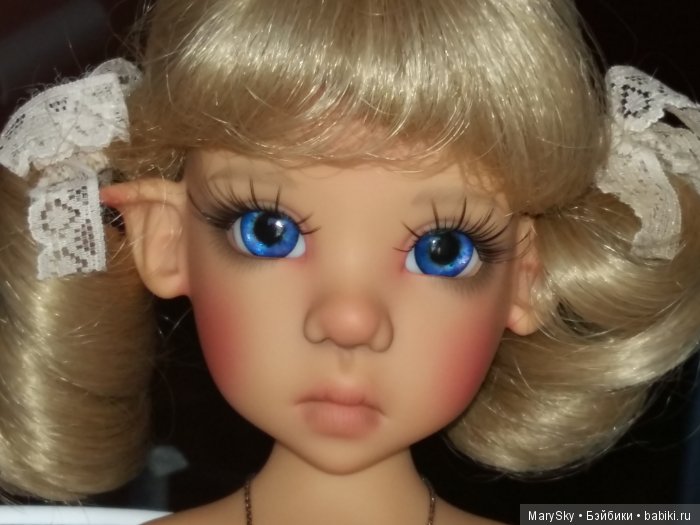 Распаковка и примерка глазок мастера ineska для прекрасной Мисси от Kaye Wiggs