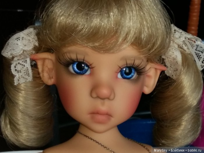 Распаковка и примерка глазок мастера ineska для прекрасной Мисси от Kaye Wiggs