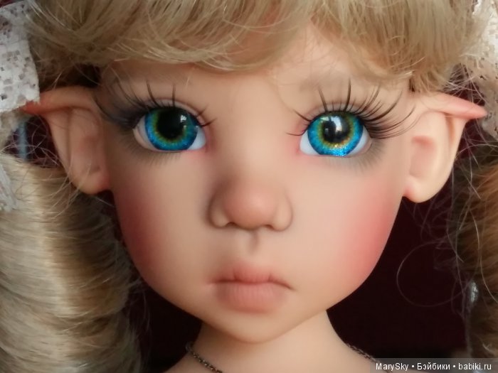 Распаковка и примерка глазок мастера ineska для прекрасной Мисси от Kaye Wiggs