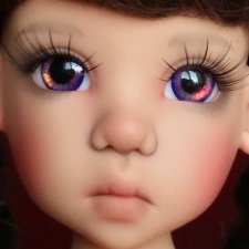 Распаковка и примерка глазок мастера ineska для прекрасной Мисси от Kaye Wiggs