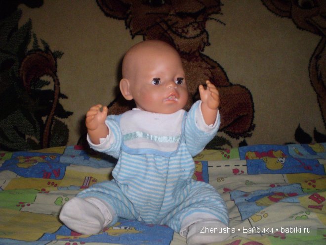 Мой беби борн Данечка приглашает в гости