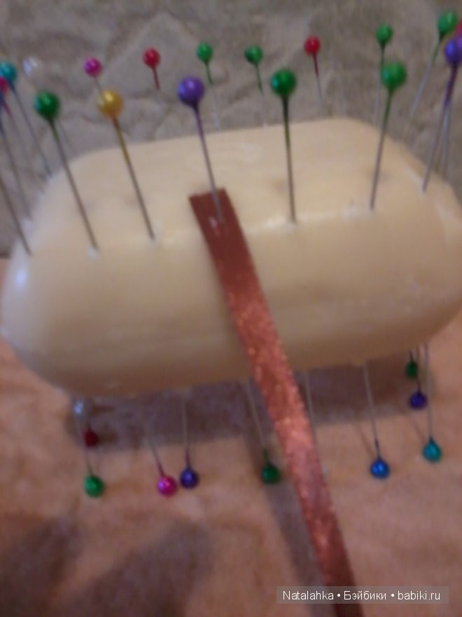 Корзиночка из мыла и лент. Мастер-класс