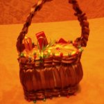 Корзиночка из мыла и лент. Мастер-класс