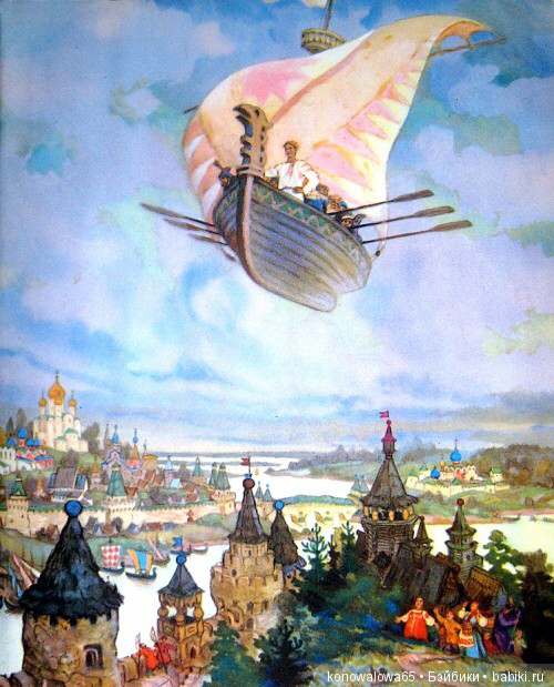 Сказочный мир иллюстратора Н.М.Кочергина