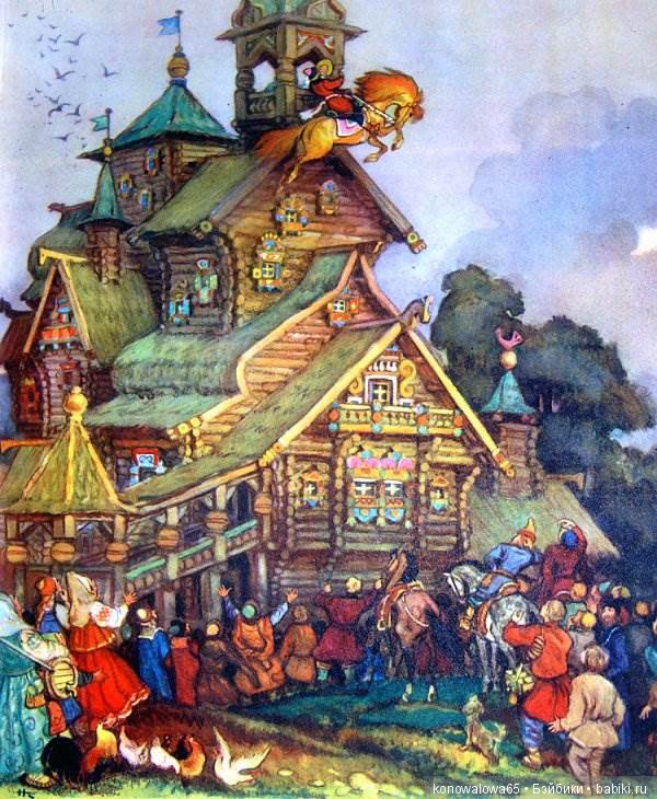 Сказочный мир иллюстратора Н.М.Кочергина