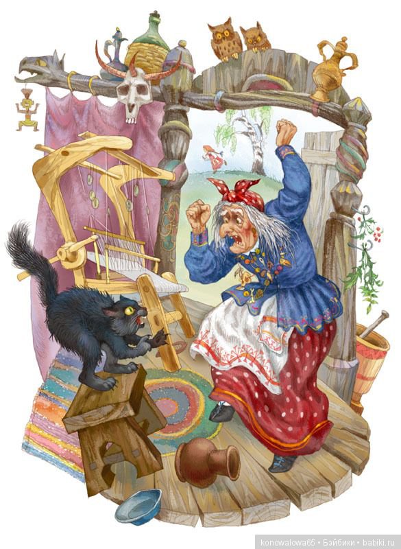 Сказочный мир иллюстратора Н.М.Кочергина