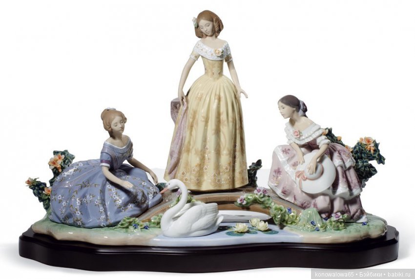 Красота и изящество фарфоровых статуэток