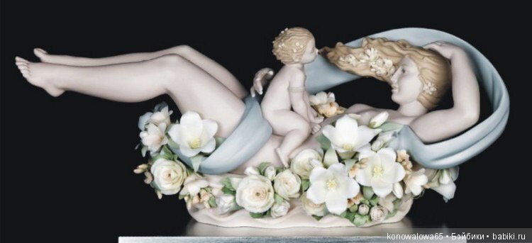 Красота и изящество фарфоровых статуэток