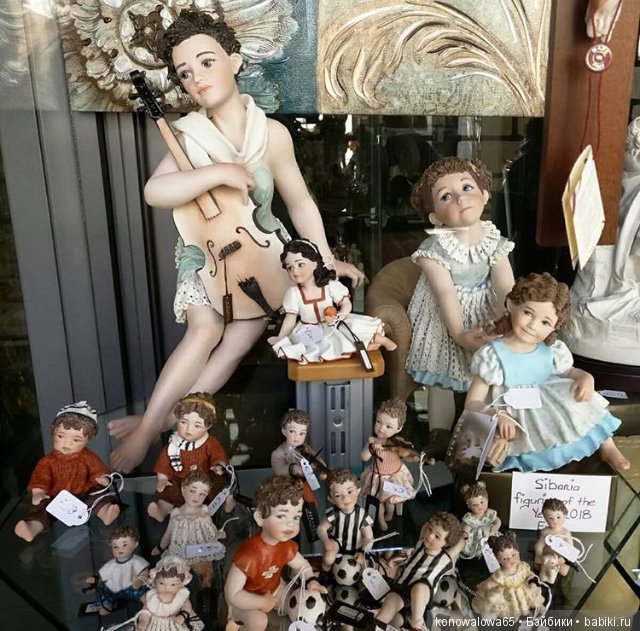 Итальянские фарфоровые куклы Сибания (фото 9)