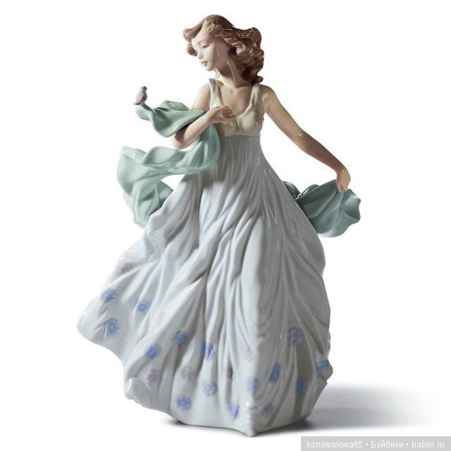 Красота и изящество фарфоровых статуэток