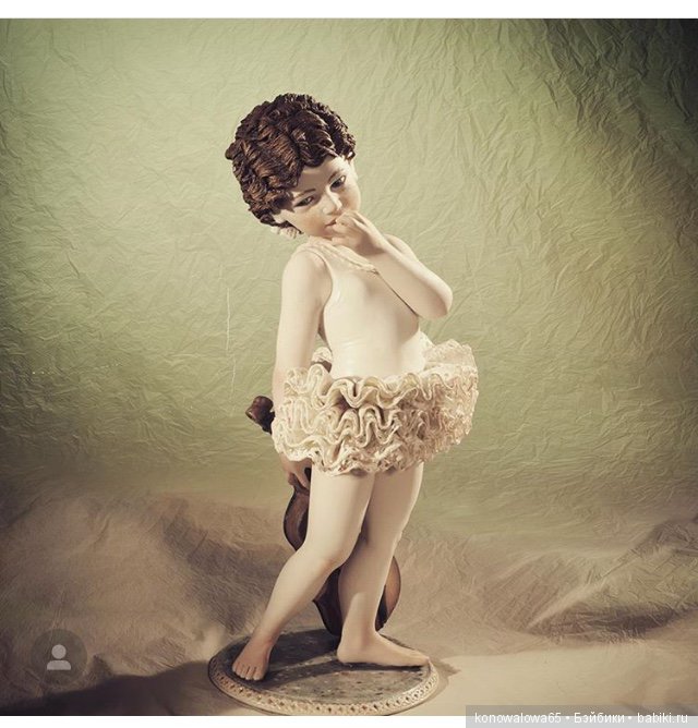 Итальянские фарфоровые куклы Сибания