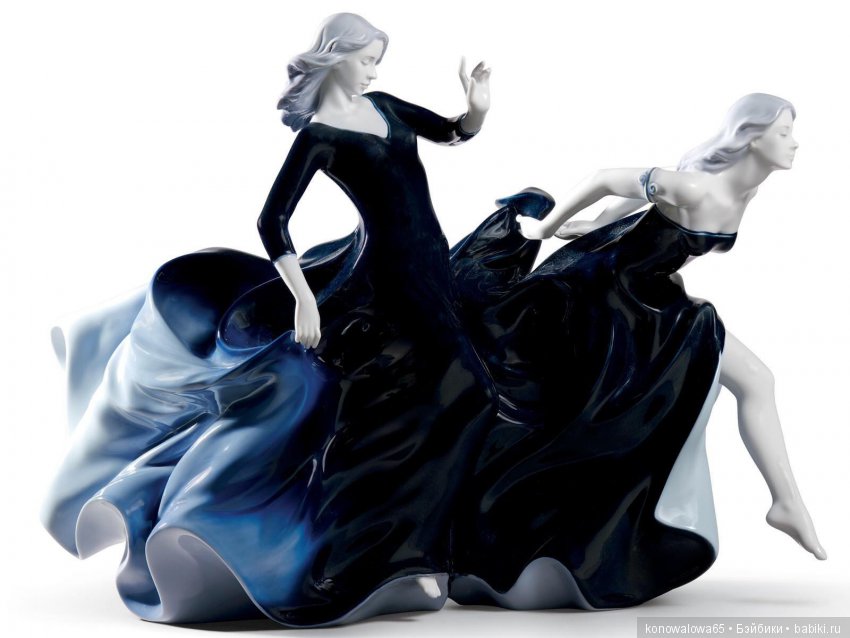 Красота и изящество фарфоровых статуэток