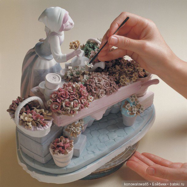 Красота и изящество фарфоровых статуэток