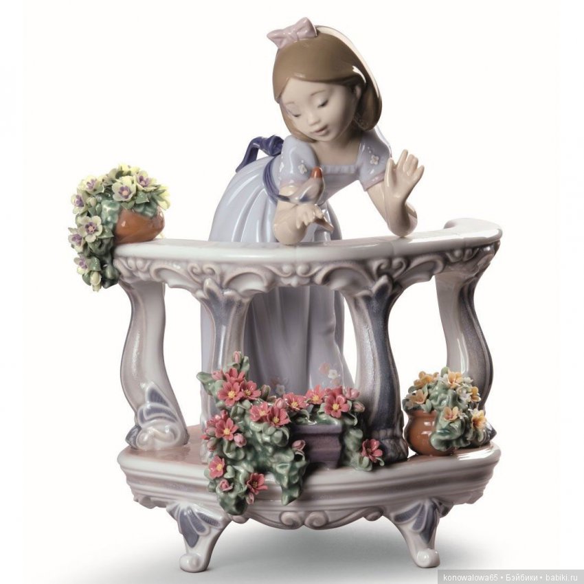 Красота и изящество фарфоровых статуэток