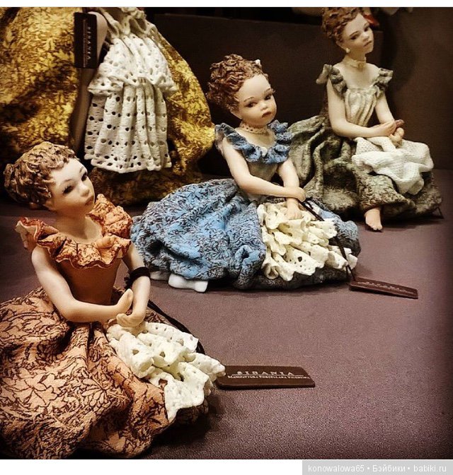 Итальянские фарфоровые куклы Сибания
