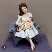 Итальянские фарфоровые куклы Сибания