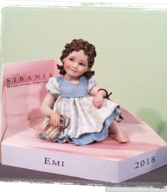Итальянские фарфоровые куклы Сибания