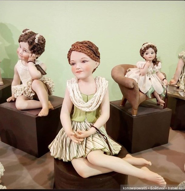 Итальянские фарфоровые куклы Сибания