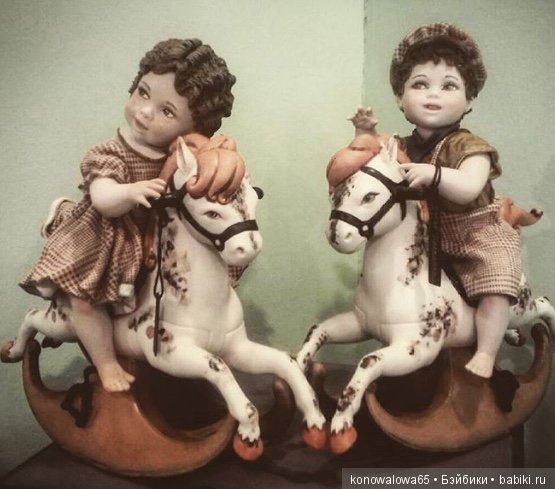 Итальянские фарфоровые куклы Сибания